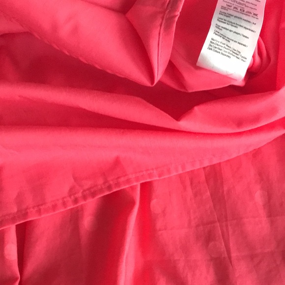 🌻4/$20 Joules Viven Sky Coral Polka Dot Lined Full Circle Skirt Size 6 - Picture 10 of 11